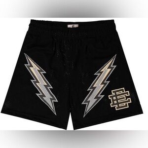 Eric Emanuel black bolts shorts